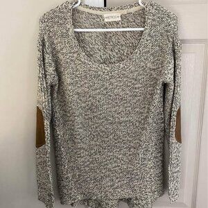 Women's elbow patch sweater size XS